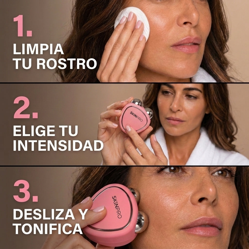 SkinPro - Tonifica, Levanta y Define Tu Rostro - Desde El Dia 1