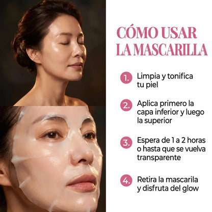 Mascarilla De Colágeno - Tu Rostro Firme y Descansado. Sin Agujas.