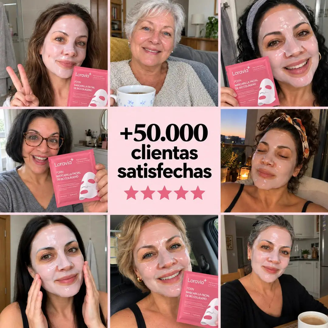 Mascarilla De Colágeno - Tu Rostro Firme y Descansado. Sin Agujas.